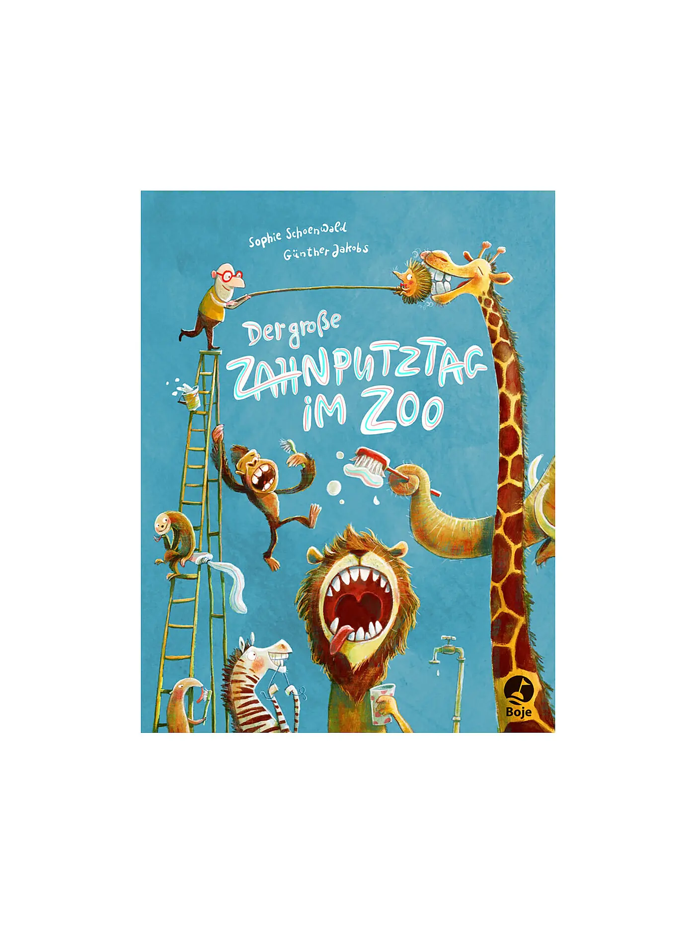 BOJE VERLAG | Buch - Der große Zahnputztag im Zoo | 